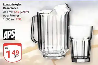 Globus Longdrinkglas Casablanca APS Angebot