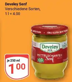 Globus Develey Senf Angebot