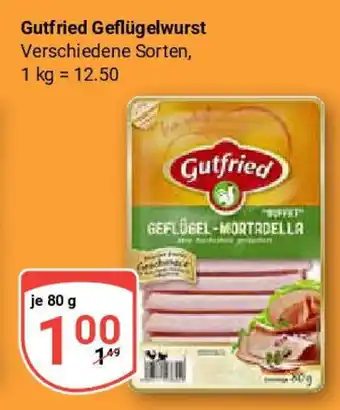 Globus Gutfried Geflügelwurst Angebot