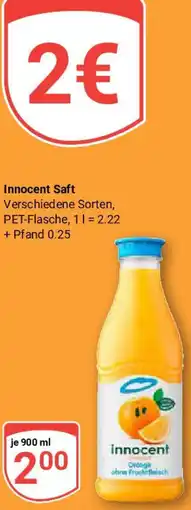 Globus Innocent Saft Angebot