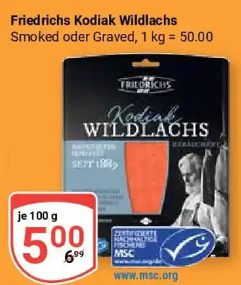 Globus Friedrichs Kodiak Wildlachs Angebot