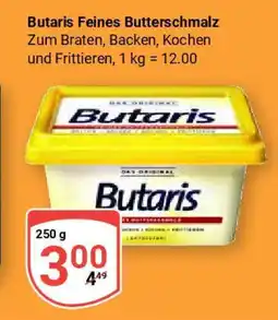 Globus Butaris Feines Butterschmalz Angebot