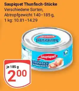 Globus Saupiquet Thunfisch-Stücke Angebot