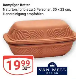 Globus VAN WELL Dampfgar-Bräter Angebot