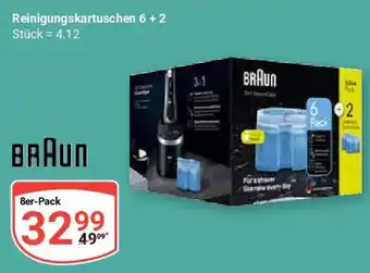 Globus Reinigungskartuschen BRAUN Angebot