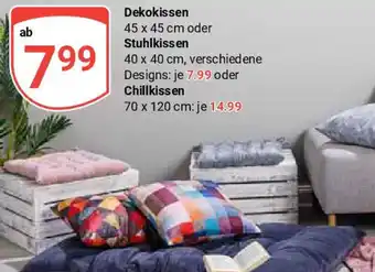 Globus Dekokissen oder Stuhlkissen Angebot