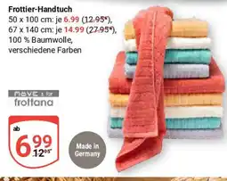 Globus Frottier-Handtuch frottana Angebot