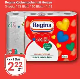 Globus Regina Küchentücher mit Herzen Angebot