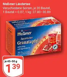 Globus Meẞmer Ländertee Angebot