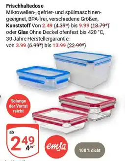 Globus Frischhaltedose emsa Angebot