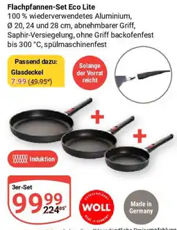 Globus Flachpfannen-Set Eco Lite WOLL Angebot