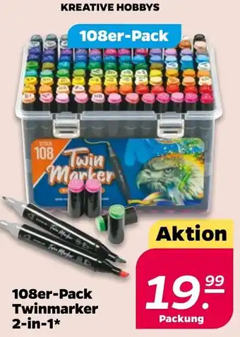 NETTO 108er-Pack Twinmarker 2 in 1 Angebot