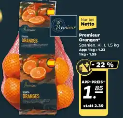 NETTO Premieur Orangen Angebot