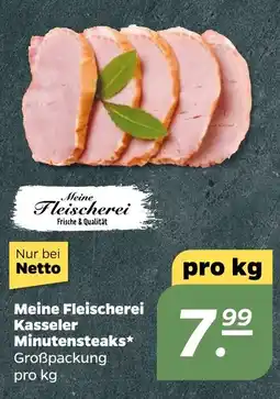 NETTO Meine Fleischerei Kasseler Minutensteaks Angebot