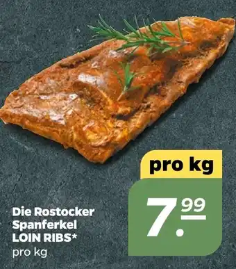 NETTO Die Rostocker Spanferkel LOIN RIBS Angebot