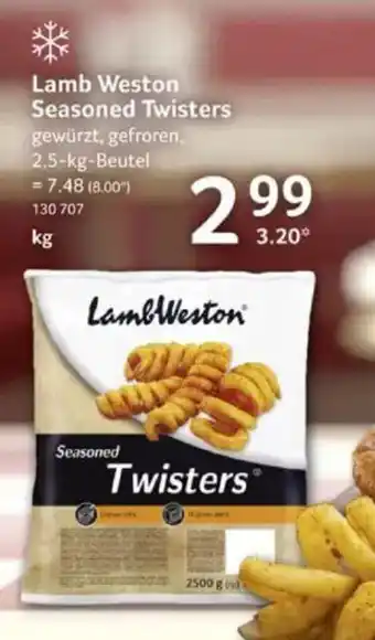 Selgros Lamb Weston Seasoned Twisters Angebot