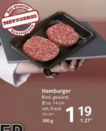 Selgros Hamburger Angebot