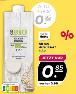 NETTO GO BIO Haferdrink Angebot