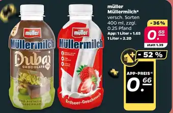 NETTO müller Müllermilch Angebot