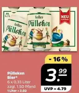 NETTO Pülleken Bier Angebot