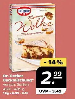 NETTO Dr. Oetker Backmischung Angebot