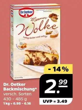 NETTO Dr. Oetker Backmischung Angebot