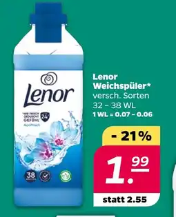 NETTO Lenor Weichspüler Angebot