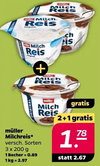 NETTO müller Milchreis Angebot