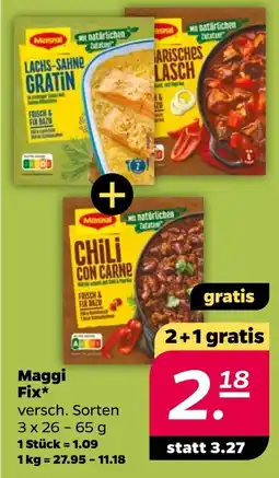 NETTO Maggi Fix Angebot