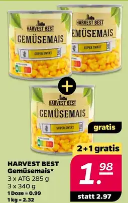 NETTO HARVEST BEST GEMÜSEMAIS Angebot