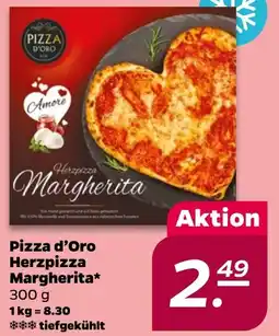 NETTO Pizza d'Oro Herzpizza Margherita Angebot