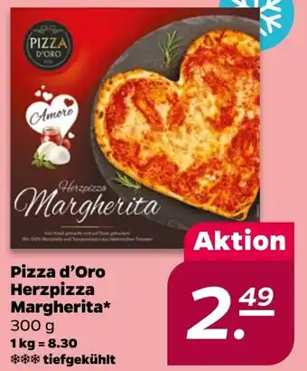 NETTO Pizza d'Oro Herzpizza Margherita Angebot