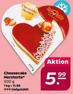 NETTO Cheesecake Herztorte Angebot