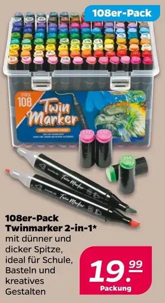 NETTO Twinmarker 2-in-1 108er-Pack Angebot