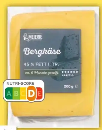 NETTO Meierie Bergkäse Angebot