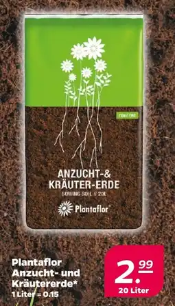 NETTO Plantaflor Anzucht- und Kräutererde Angebot