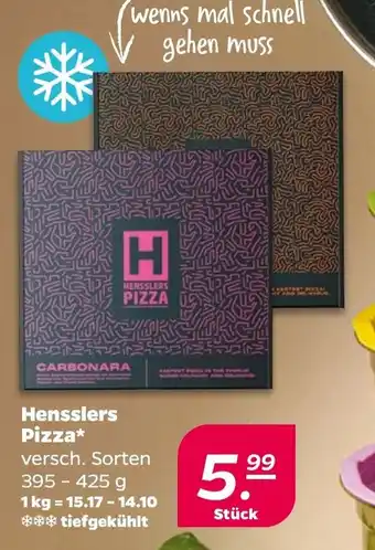 NETTO Hensslers Pizza Angebot