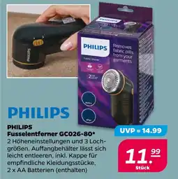 NETTO PHILIPS Fusselentferner GC026-80 Angebot