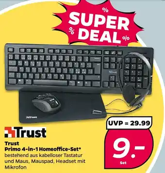 NETTO Trust Primo 4-in-1 Homeoffice-Set Angebot