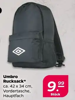 NETTO Umbro Rucksack Angebot