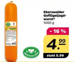 NETTO Eberswalder Geflügeljagd- wurst Angebot