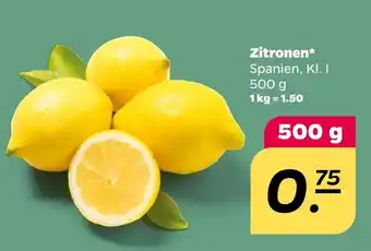 NETTO Zitronen Angebot