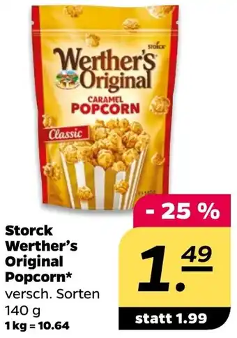 NETTO Storck Werther's Original Popcorn Angebot