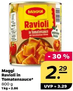 NETTO Maggi Ravioli in Tomatensauce Angebot