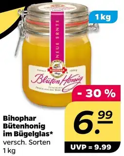 NETTO Bihophar Bütenhonig im Bügelglas Angebot