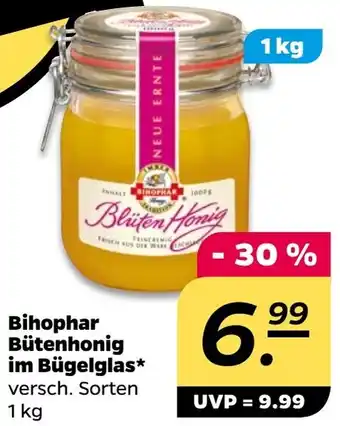 NETTO Bihophar Bütenhonig im Bügelglas Angebot