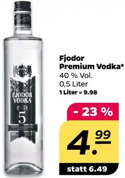 NETTO Fjodor Premium Vodka Angebot