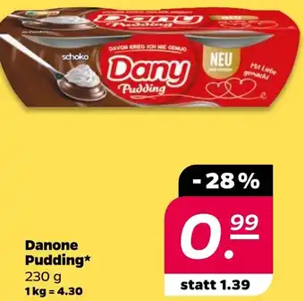 NETTO Danone Pudding Angebot