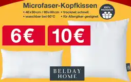 Woolworth BELDAY HOME Microfaser-Kopfkissen Angebot