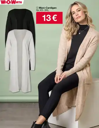 Woolworth Maxi-Cardigan Angebot